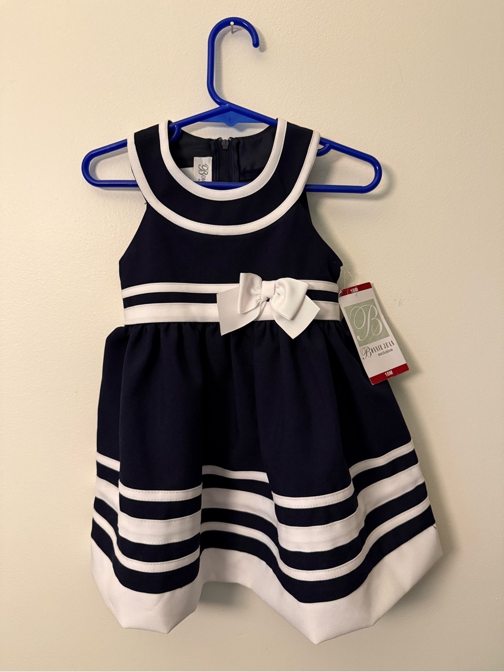 NWT Bonnie Jean girls dress size 18 months